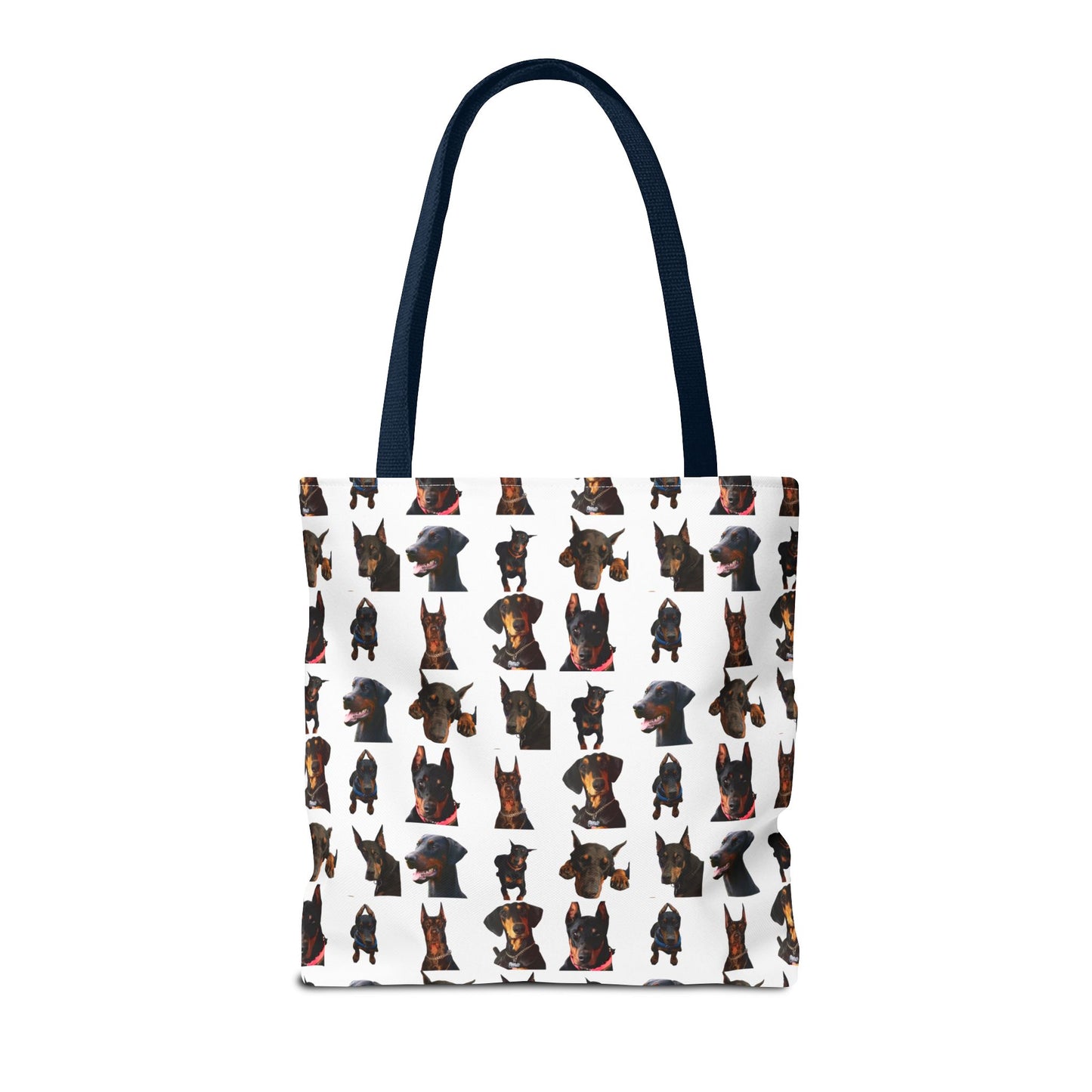 Edition 2 Doberman Model Pattern White Tote Bag