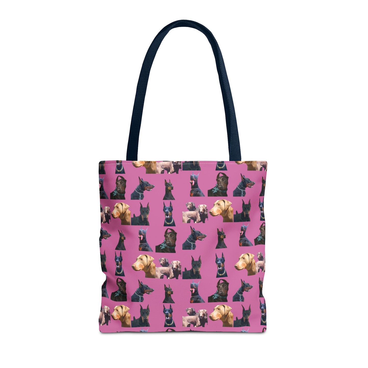 Edition 8 Doberman Model Pattern Light Pink Tote Bag
