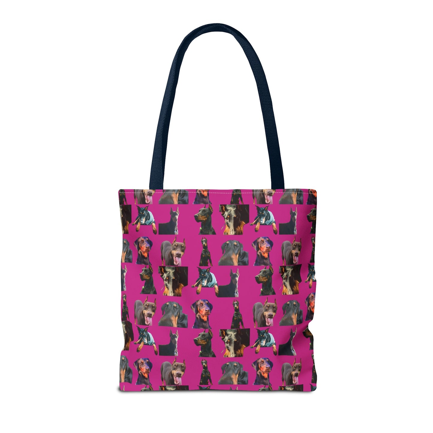 Edition 3 Doberman Model Pattern Pink Tote Bag