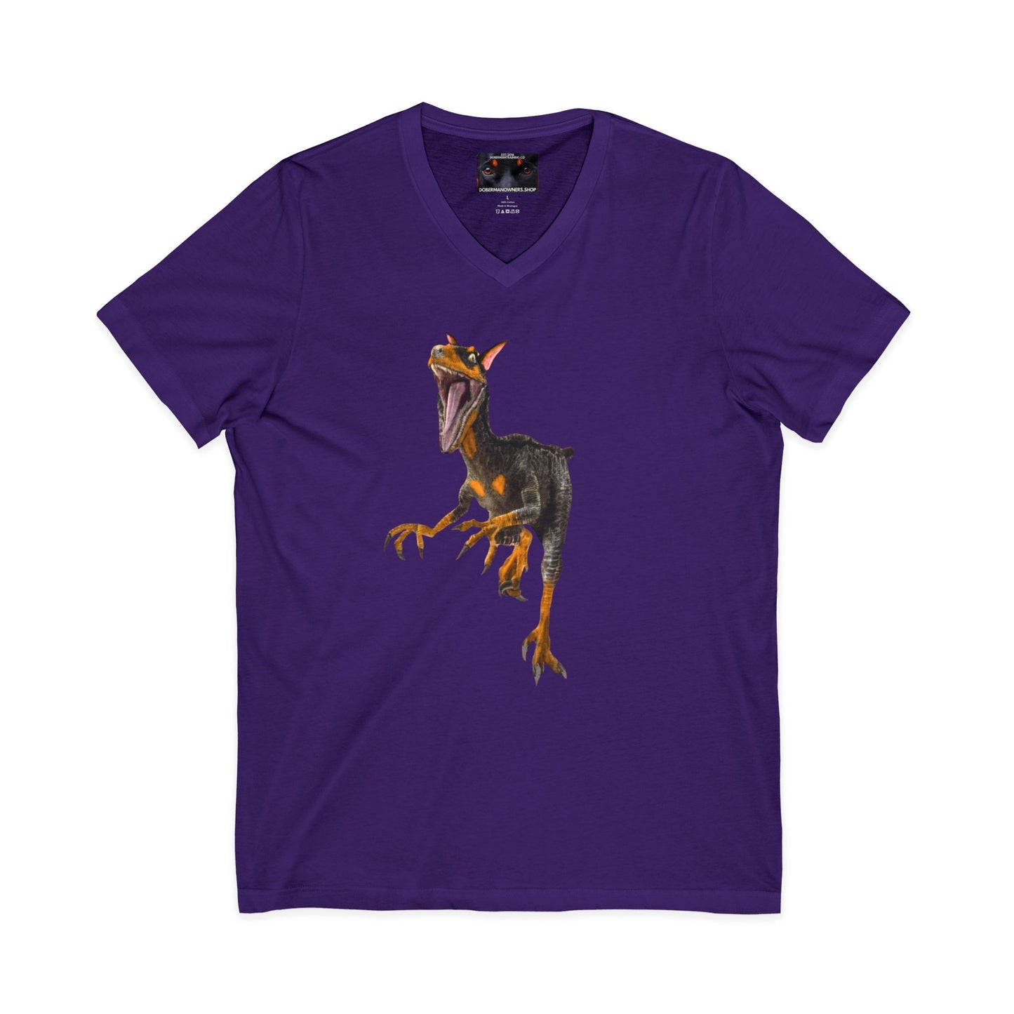 The Phase 1 Private Label Unisex Jersey Short Sleeve V-Neck Tee