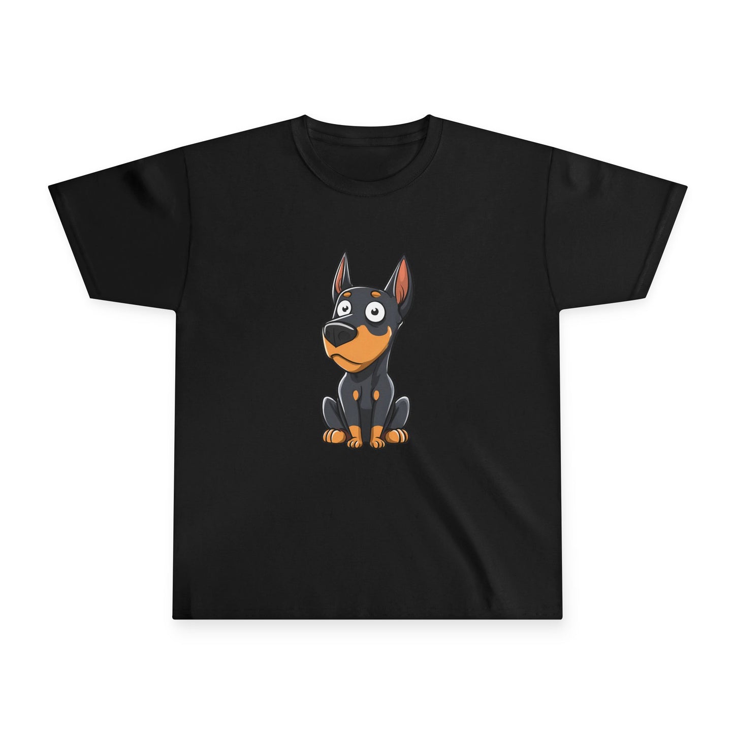 Kids Tee — Cute Doberman Puppy 2 Graphic