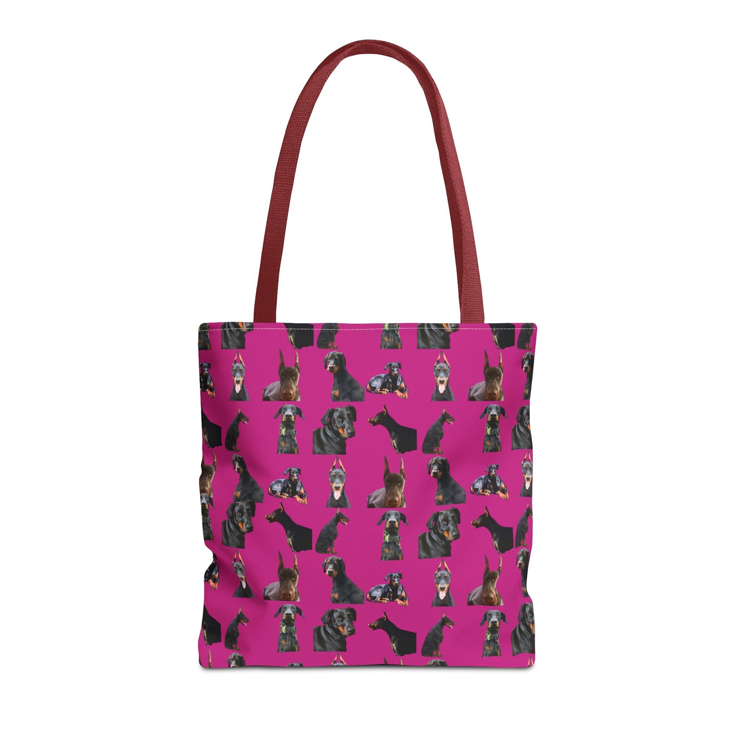 Edition 6 Doberman Model Pattern Pink Tote Bag