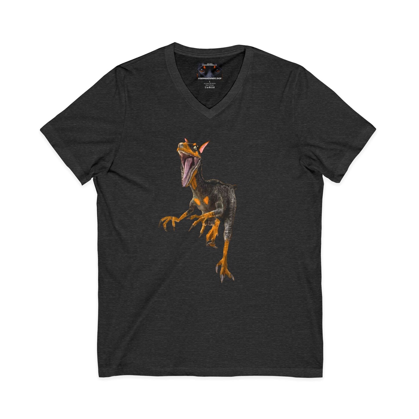The Phase 1 Private Label Unisex Jersey Short Sleeve V-Neck Tee