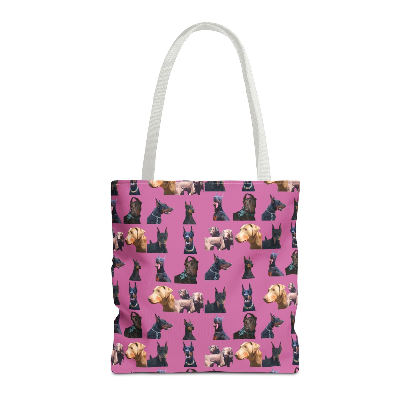Edition 8 Doberman Model Pattern Light Pink Tote Bag