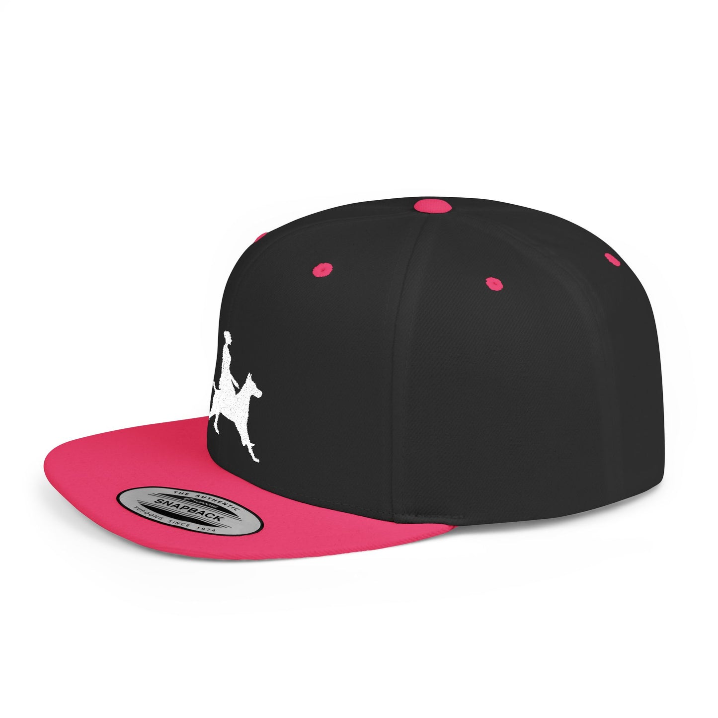 Queen 2 Embroidered Flat Bill Snapback