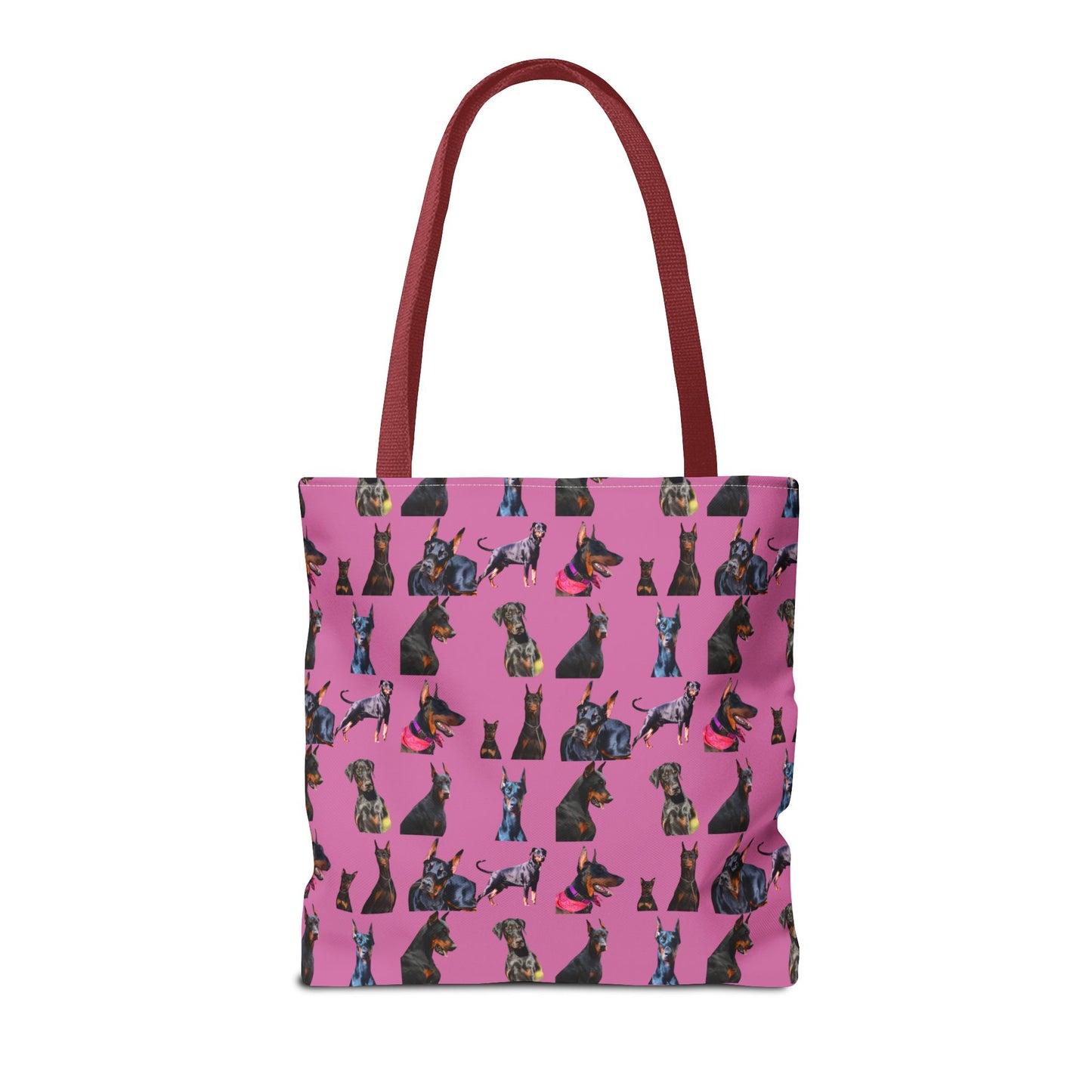 Edition 7 Doberman Model Pattern Light Pink Tote Bag