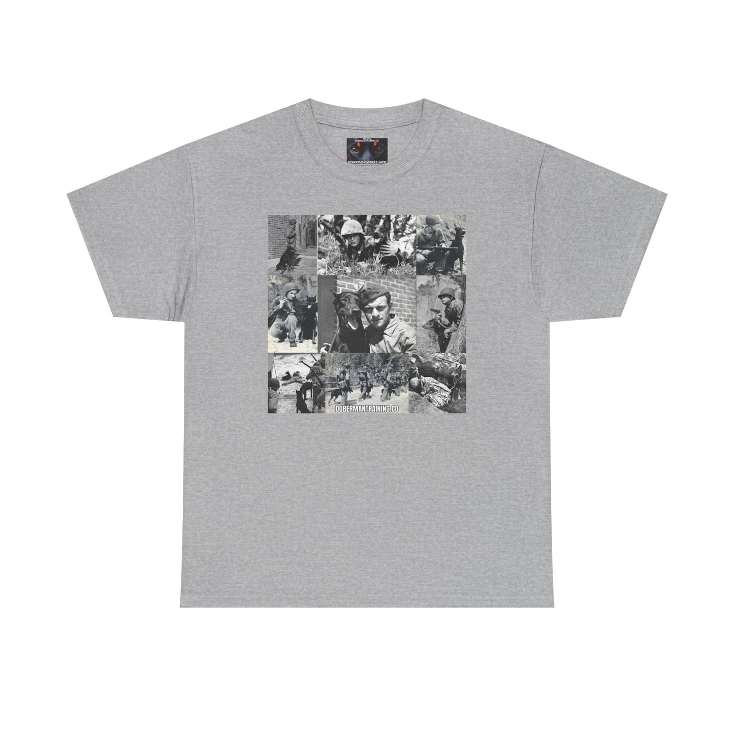Doberman Dad S1 Private Lable Unisex Heavy Cotton Tee