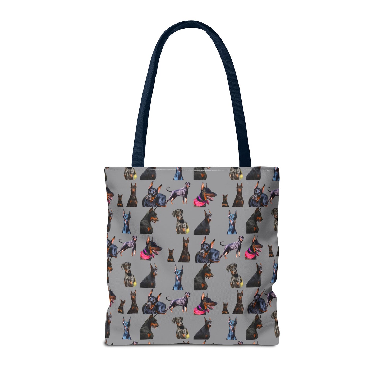 Edition 7 Doberman Model Pattern Gray Tote Bag