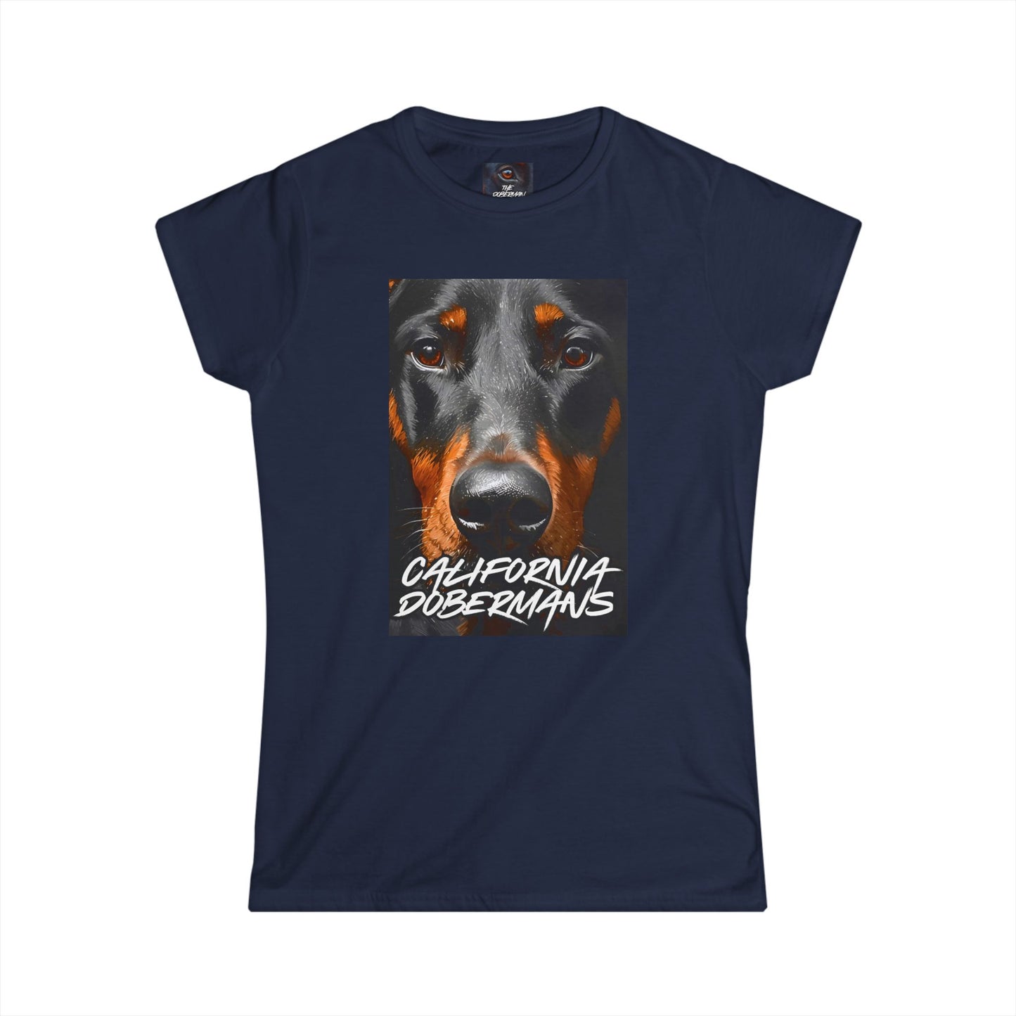 Doberman California 1 Women's Softstyle Tee