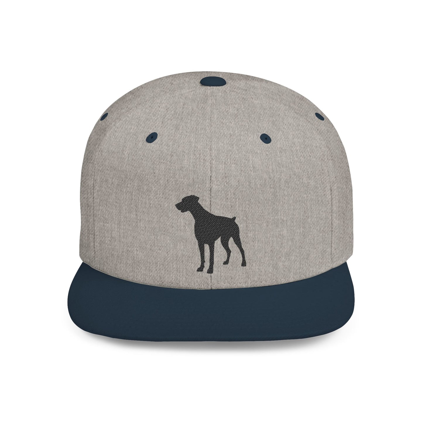 Silhouette 2 Embroidered Flat Bill Snapback