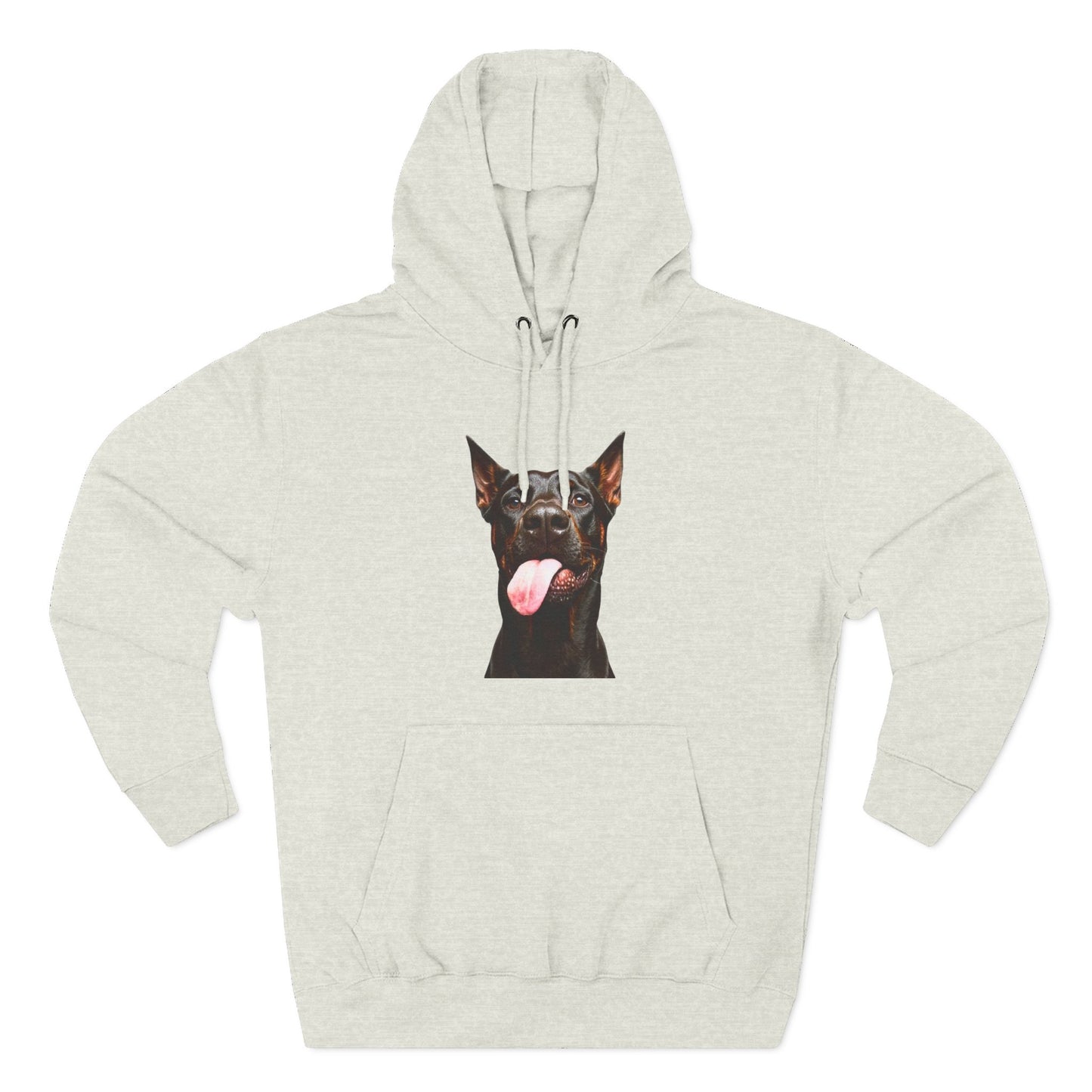 Tongue 1 Three-Panel Fleece Hoodie