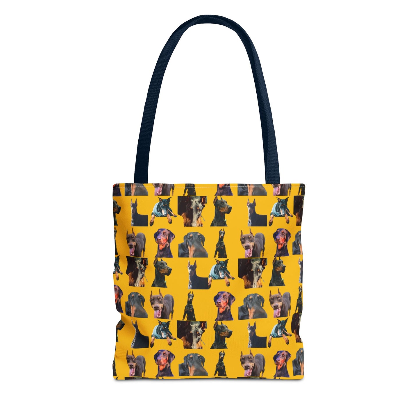 Edition 3 Doberman Model Pattern Yellow Tote Bag