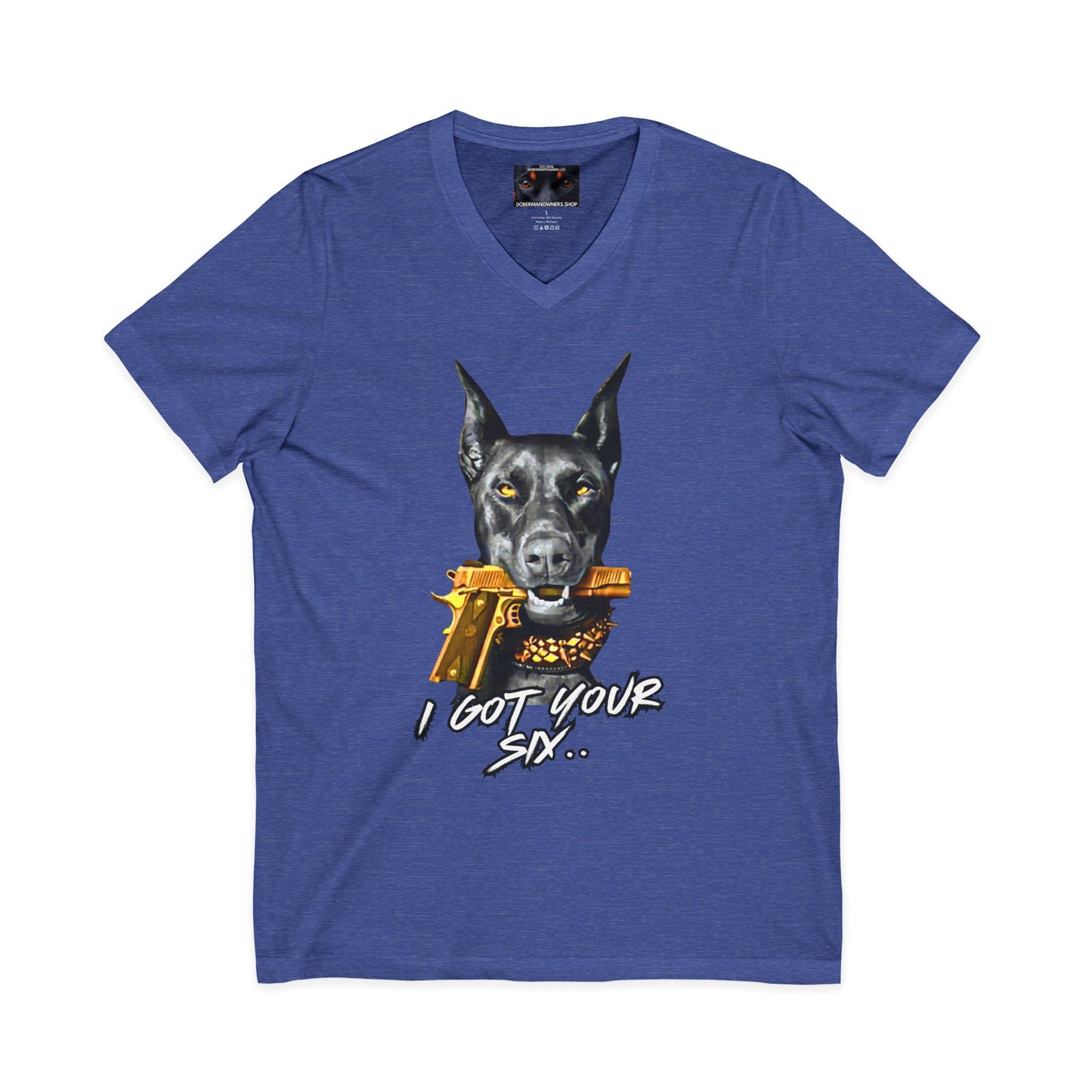 I got you six 4 Private Label Unisex Jersey Short Sleeve V-Neck Tee