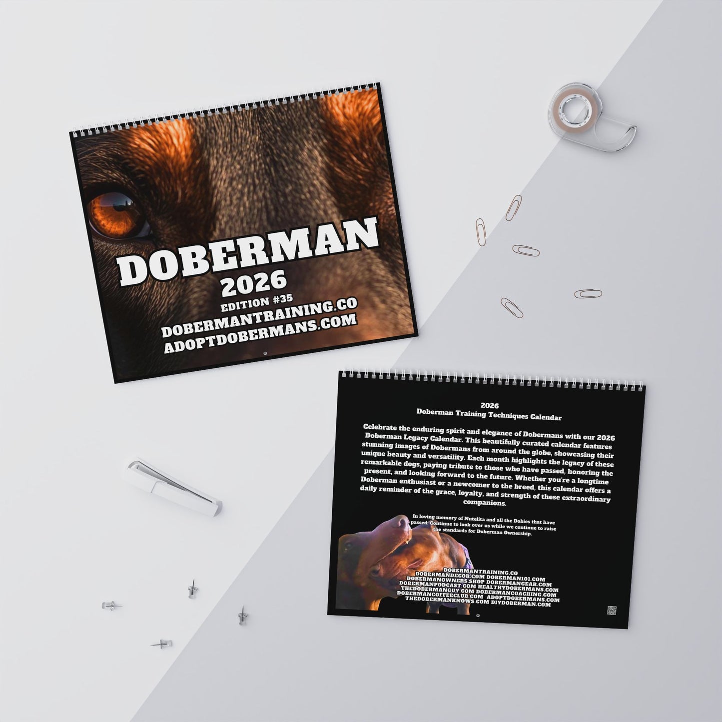 Edition 35 2026 Doberman Calendars