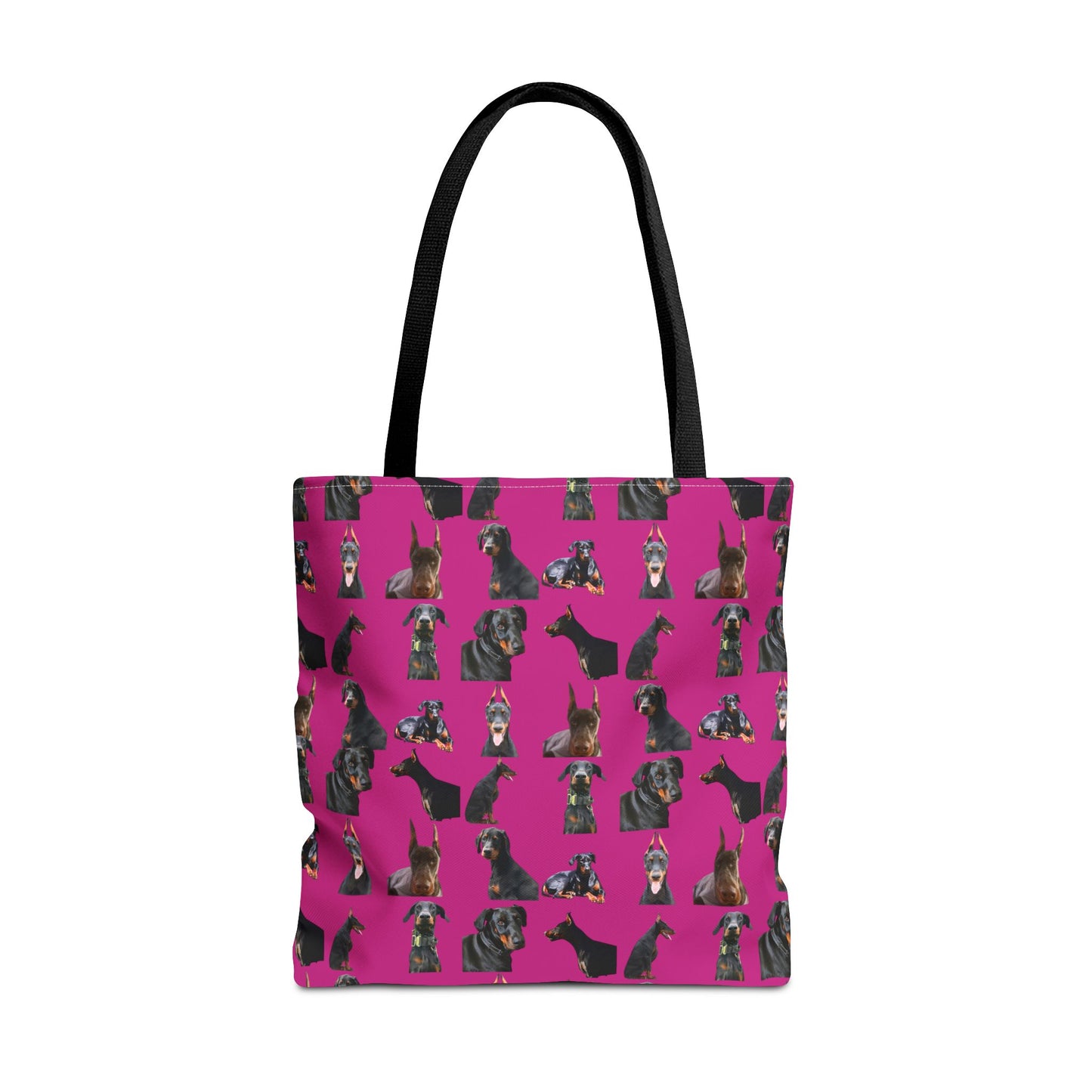 Edition 6 Doberman Model Pattern Pink Tote Bag