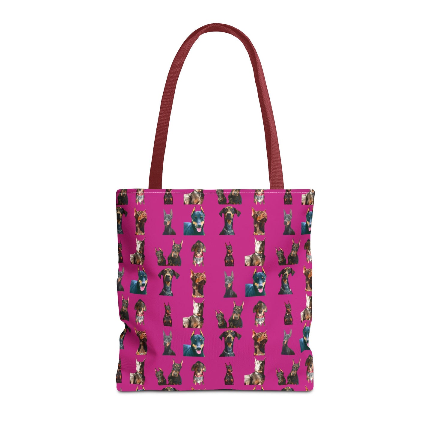 Edition 4 Doberman Model Pattern Pink Tote Bag