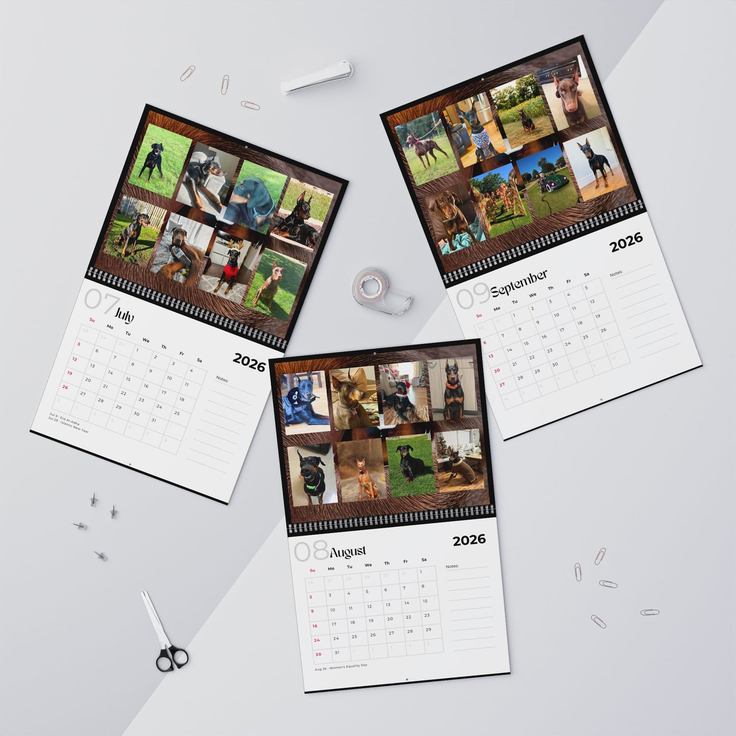 Edition 11 2026 Doberman Calendars