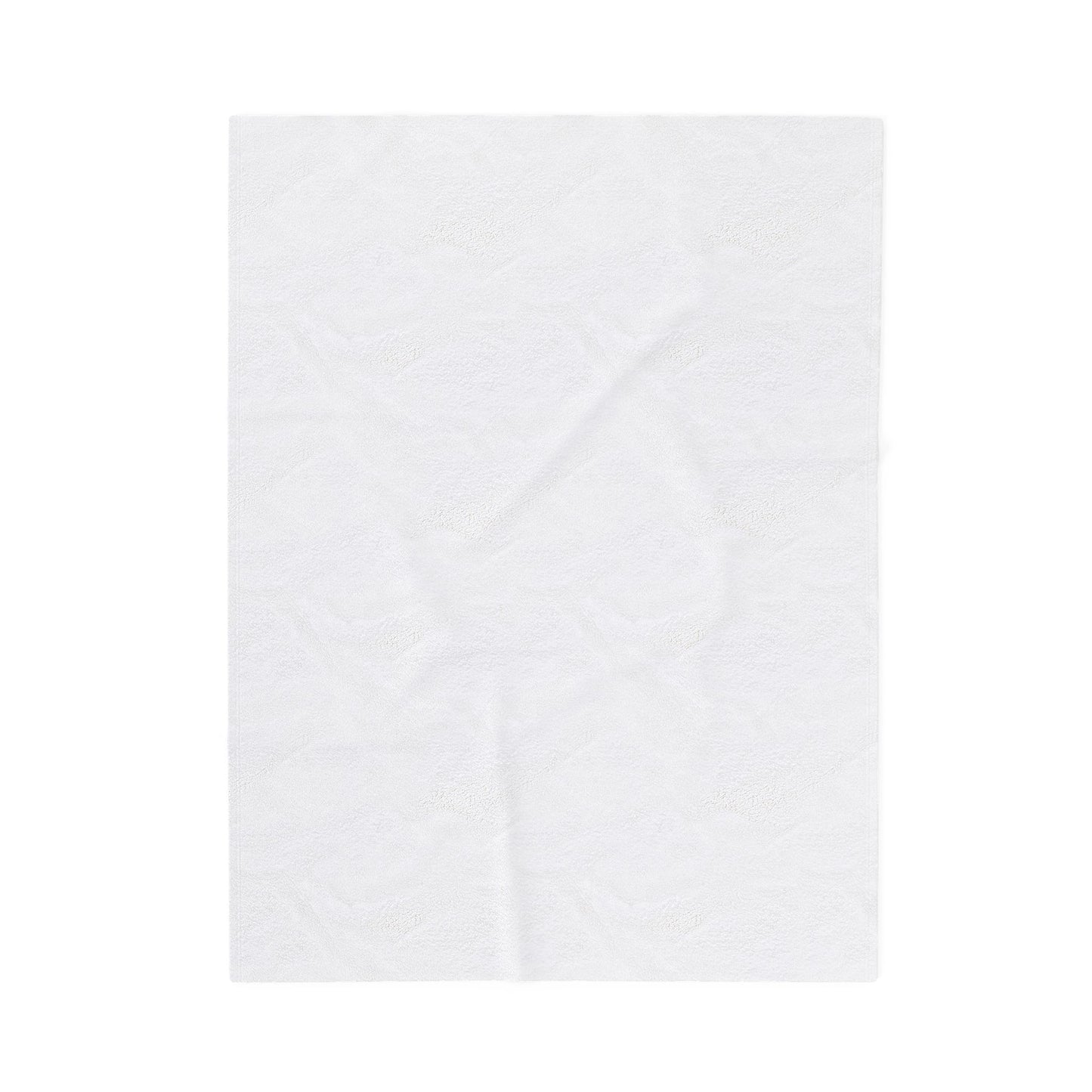 Orange AOP Velveteen Plush Blanket