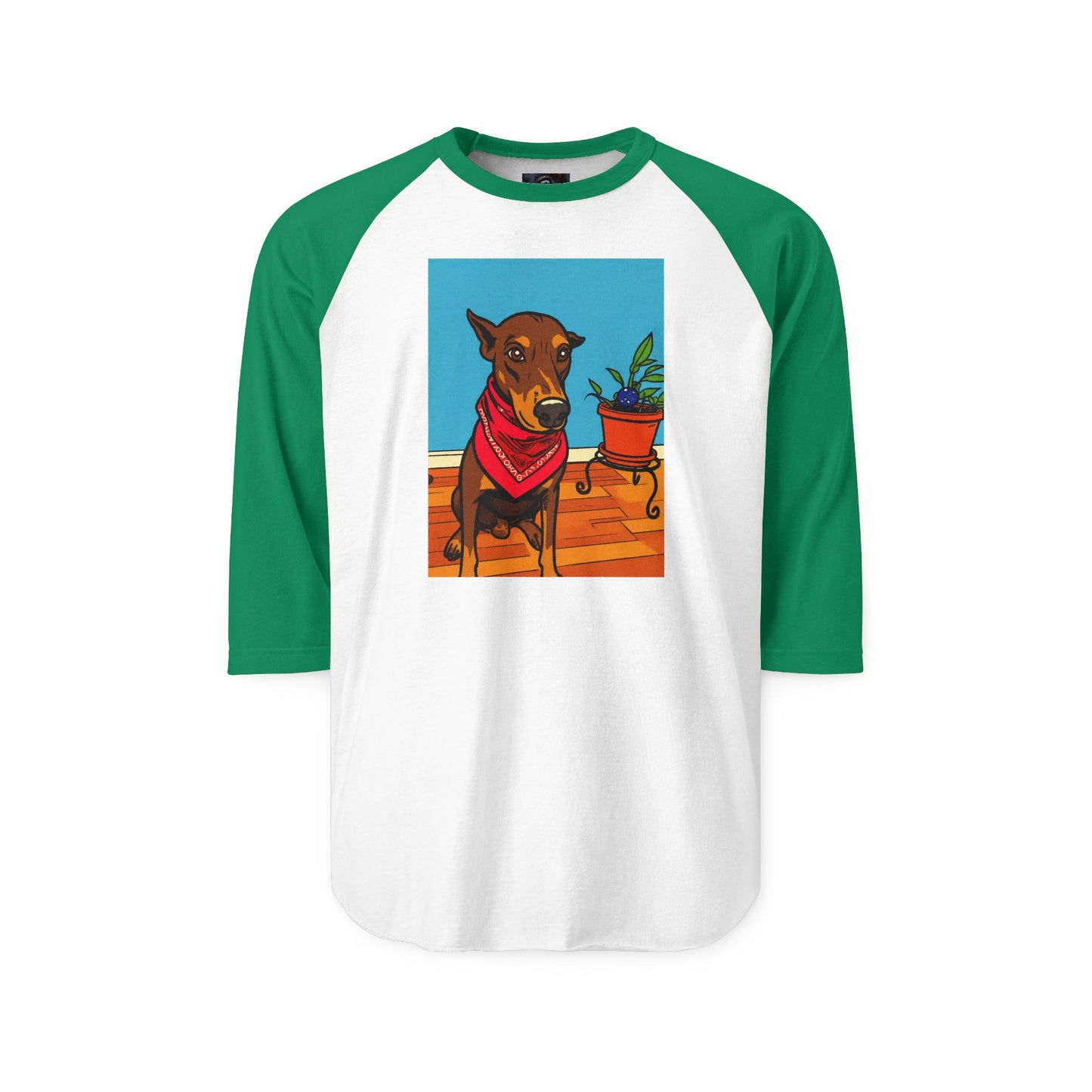 Custom 1 Unisex Three-Quarter Sleeve Raglan Shirt