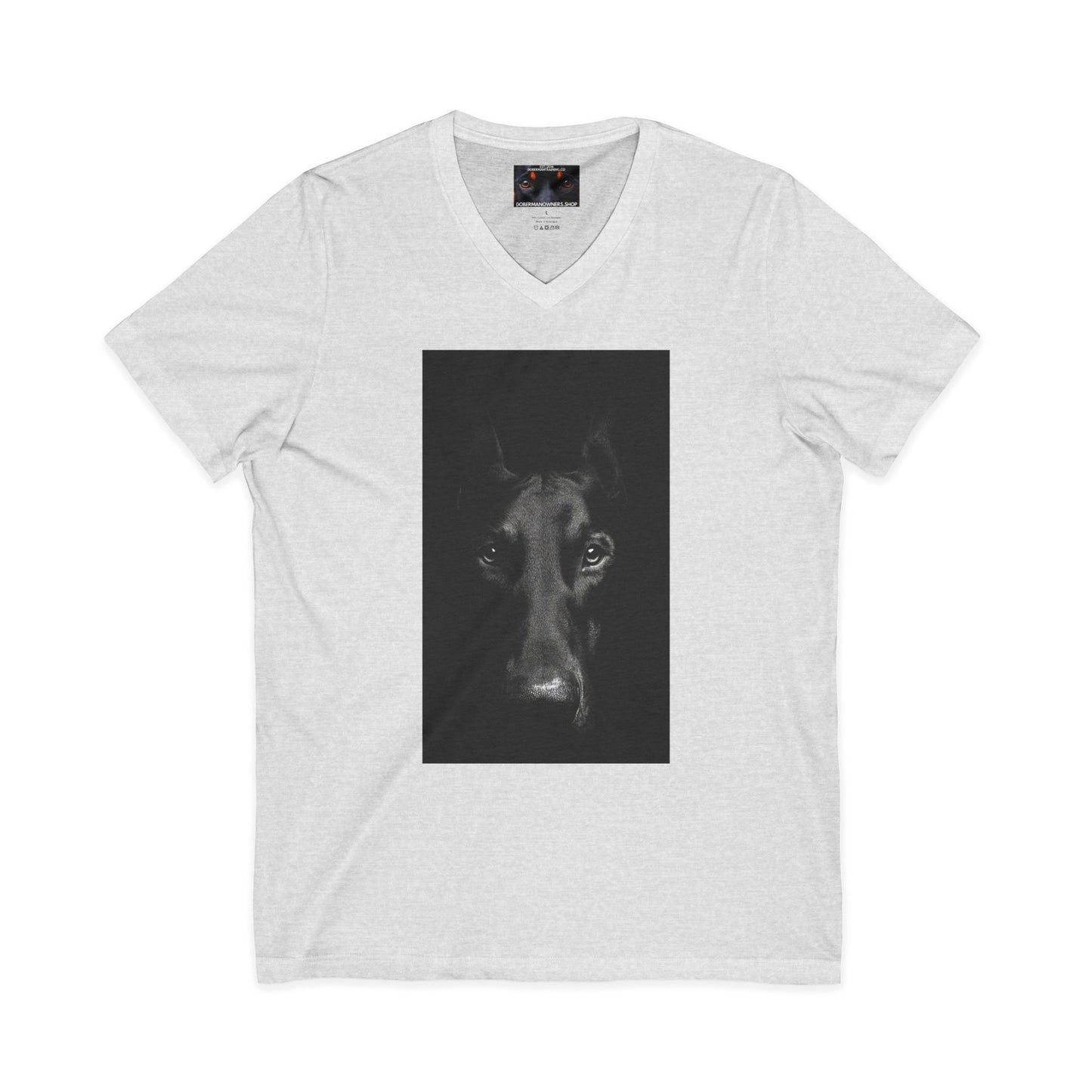 Eye see you Private Label Unisex Jersey Short Sleeve V-Neck Tee