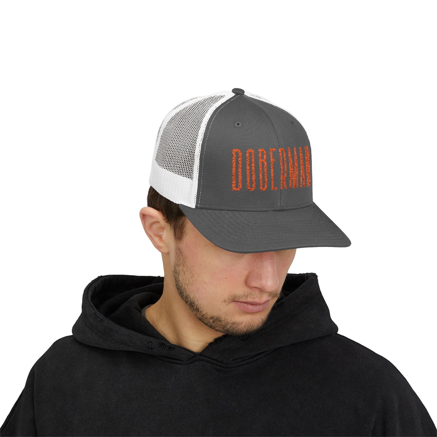 Doberman T5 Silhouette Snapback Trucker Cap