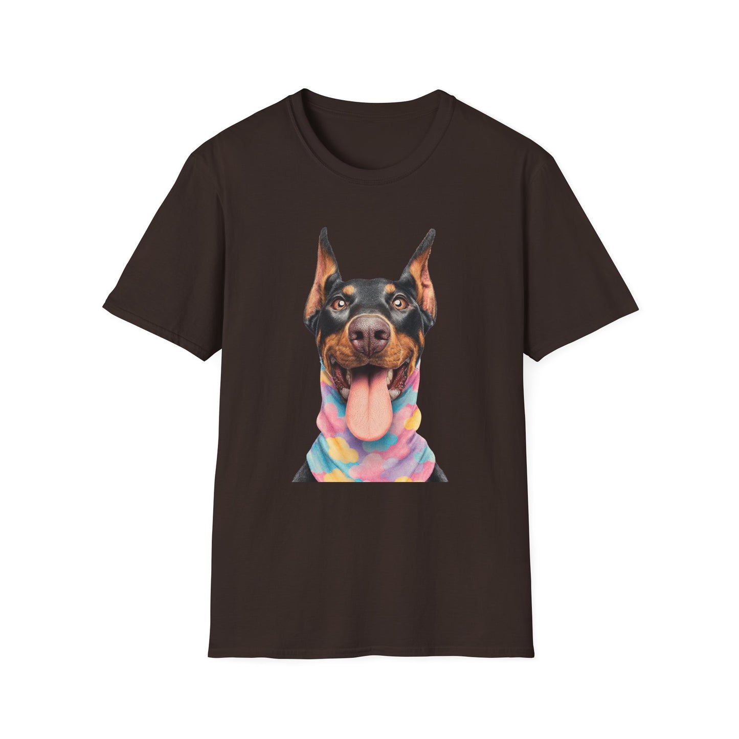 Doberman 1 Portrait T‑Shirt