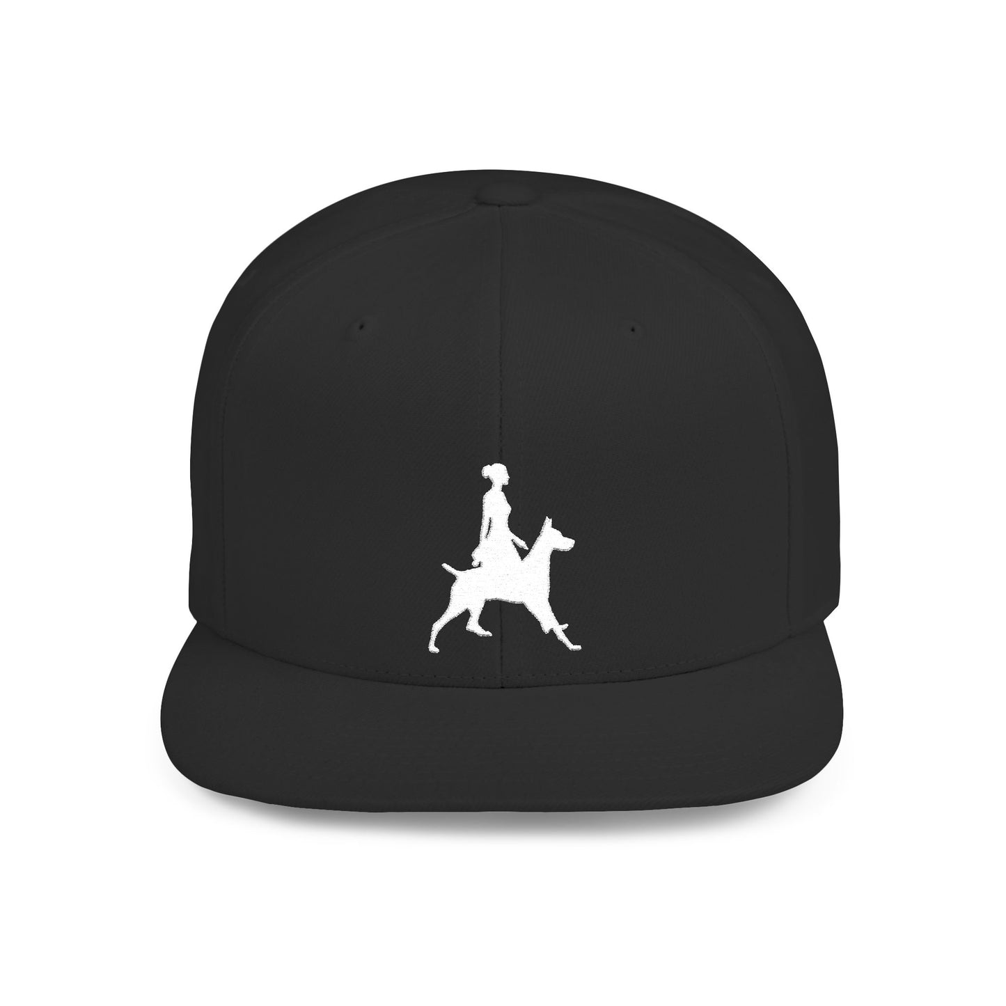 Queen 2 Embroidered Flat Bill Snapback