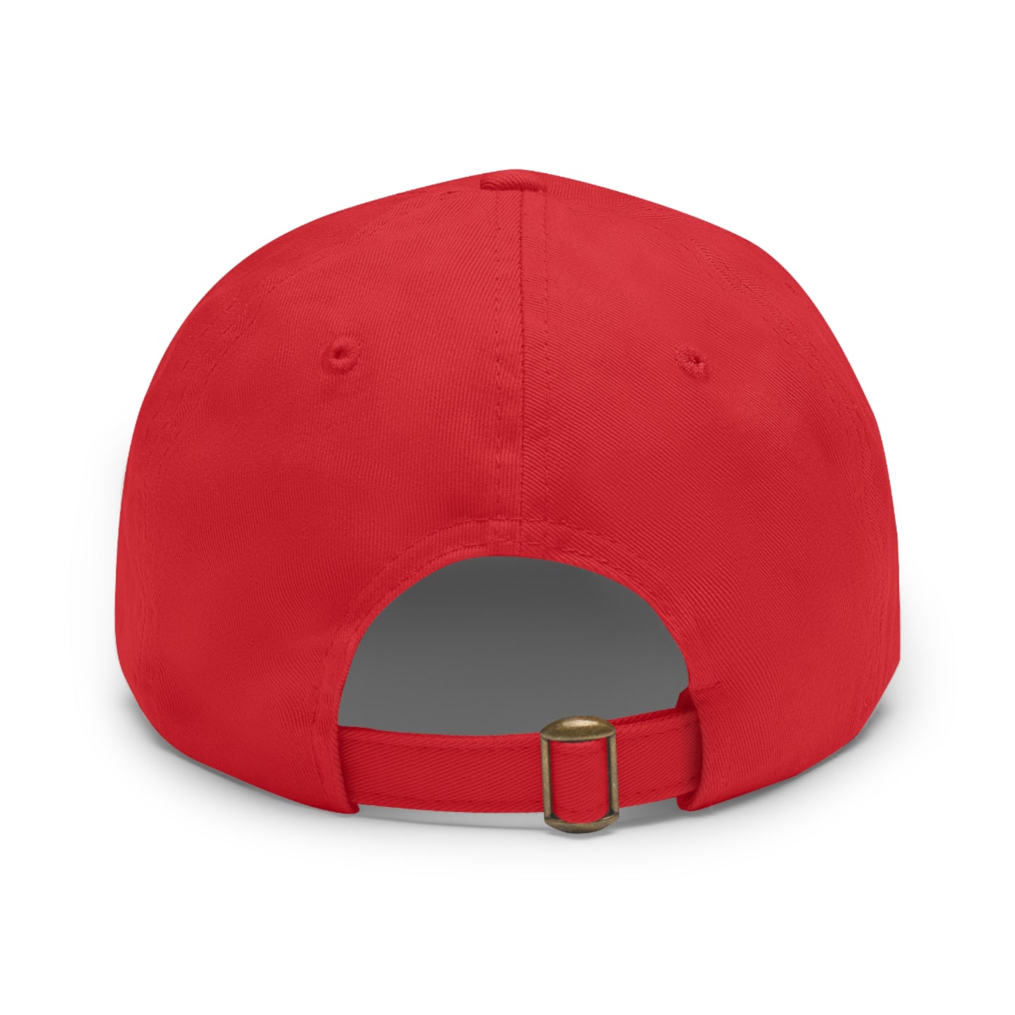 Doberman Protect 1 Dad Hat with Leather Patch (Rectangle)