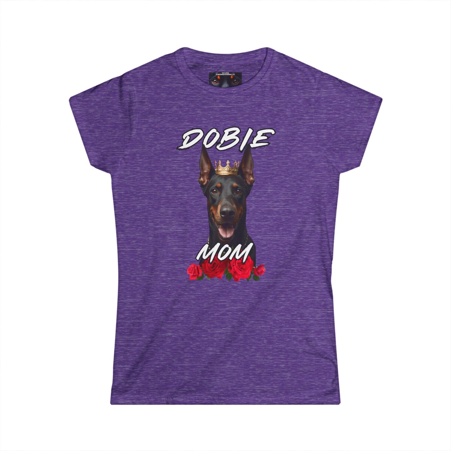 Dobie Mom 1.2 Women's Softstyle Tee