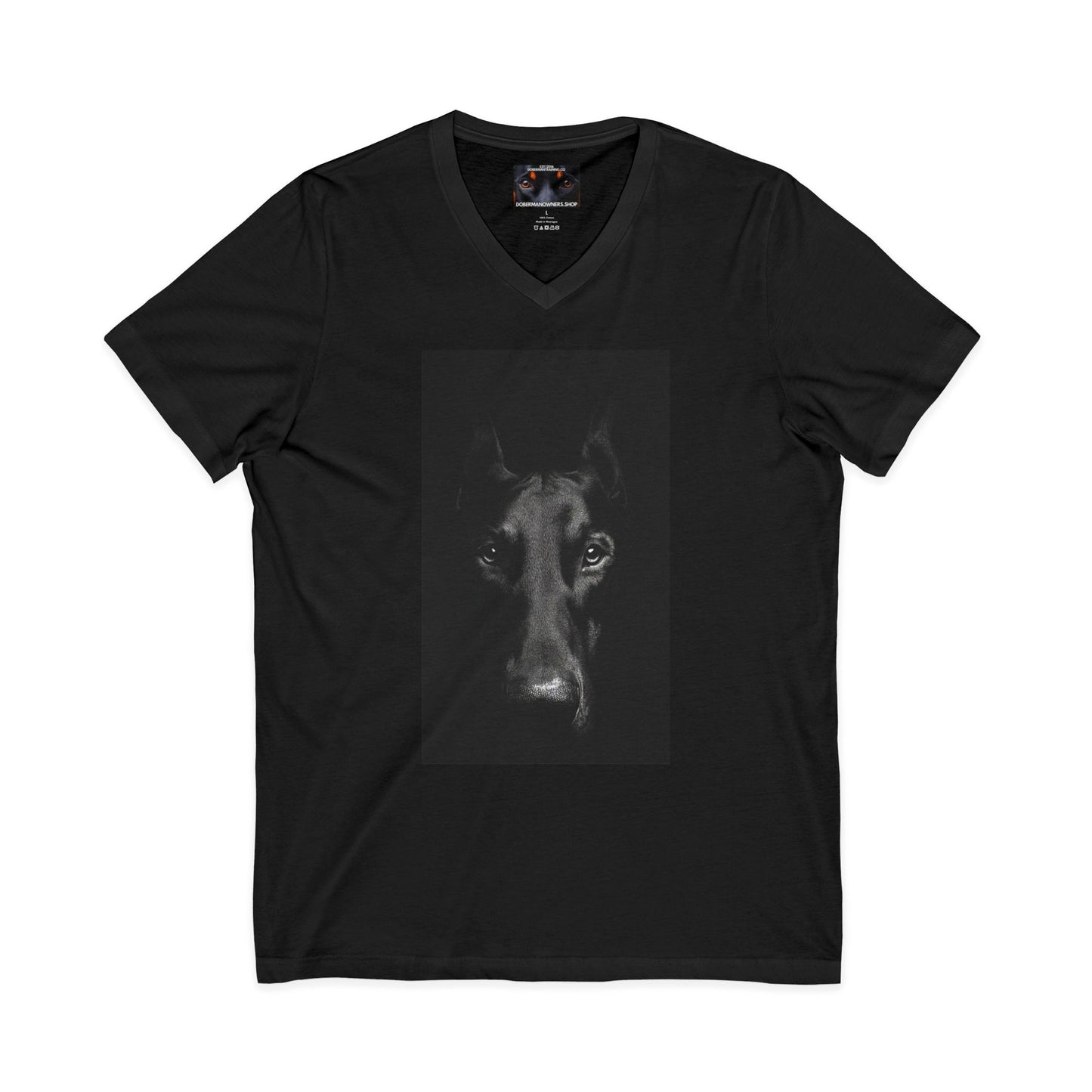 Eye see you Private Label Unisex Jersey Short Sleeve V-Neck Tee
