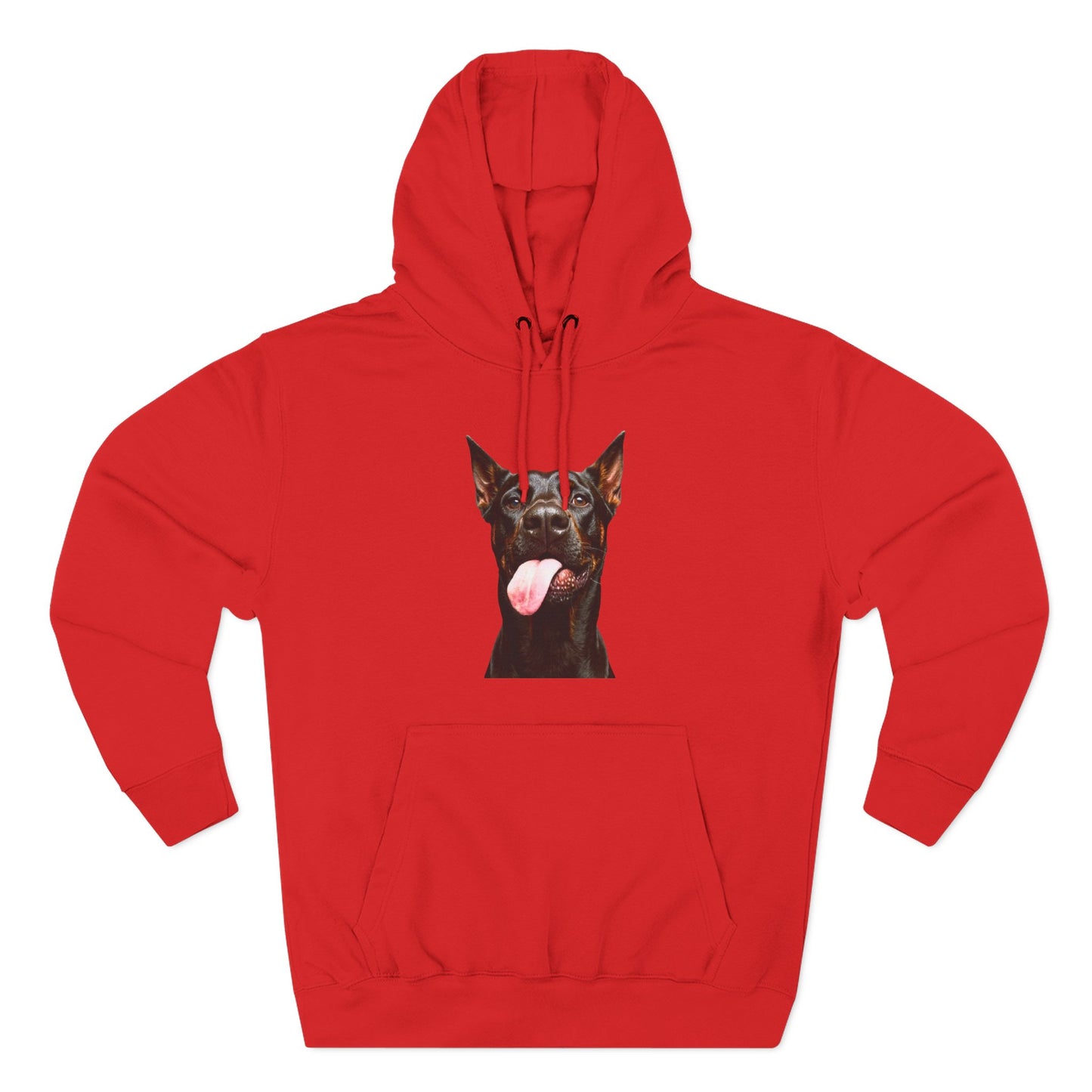 Tongue 1 Three-Panel Fleece Hoodie