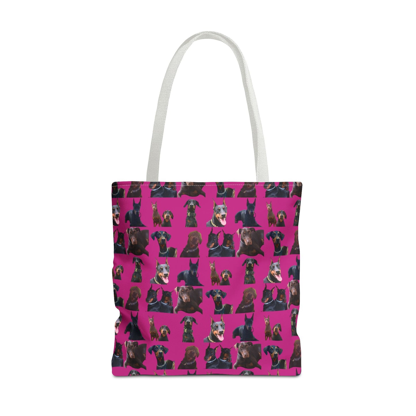 Rdition 5 Doberman Model Pattern Pink Tote Bag