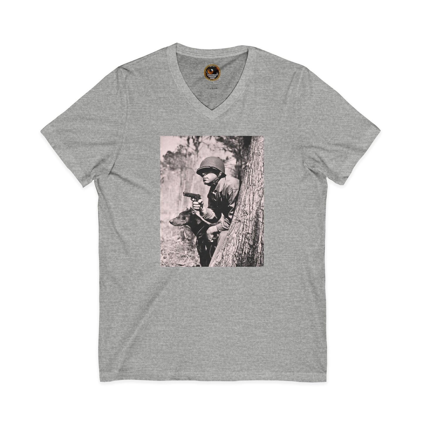 WW 3 Special Edition Private Label Unisex Jersey Short Sleeve V-Neck Tee