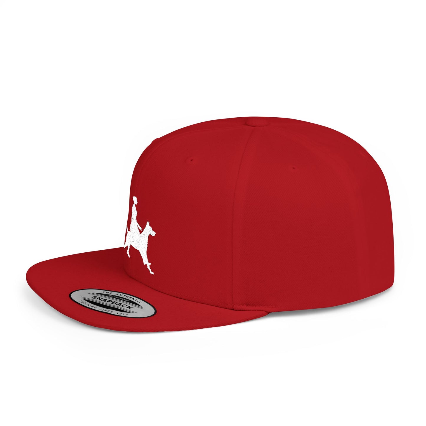 Queen 2 Embroidered Flat Bill Snapback