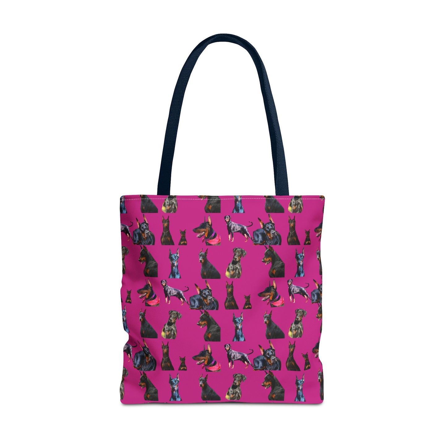 Edition 7 Doberman Model Pattern Pink Tote Bag