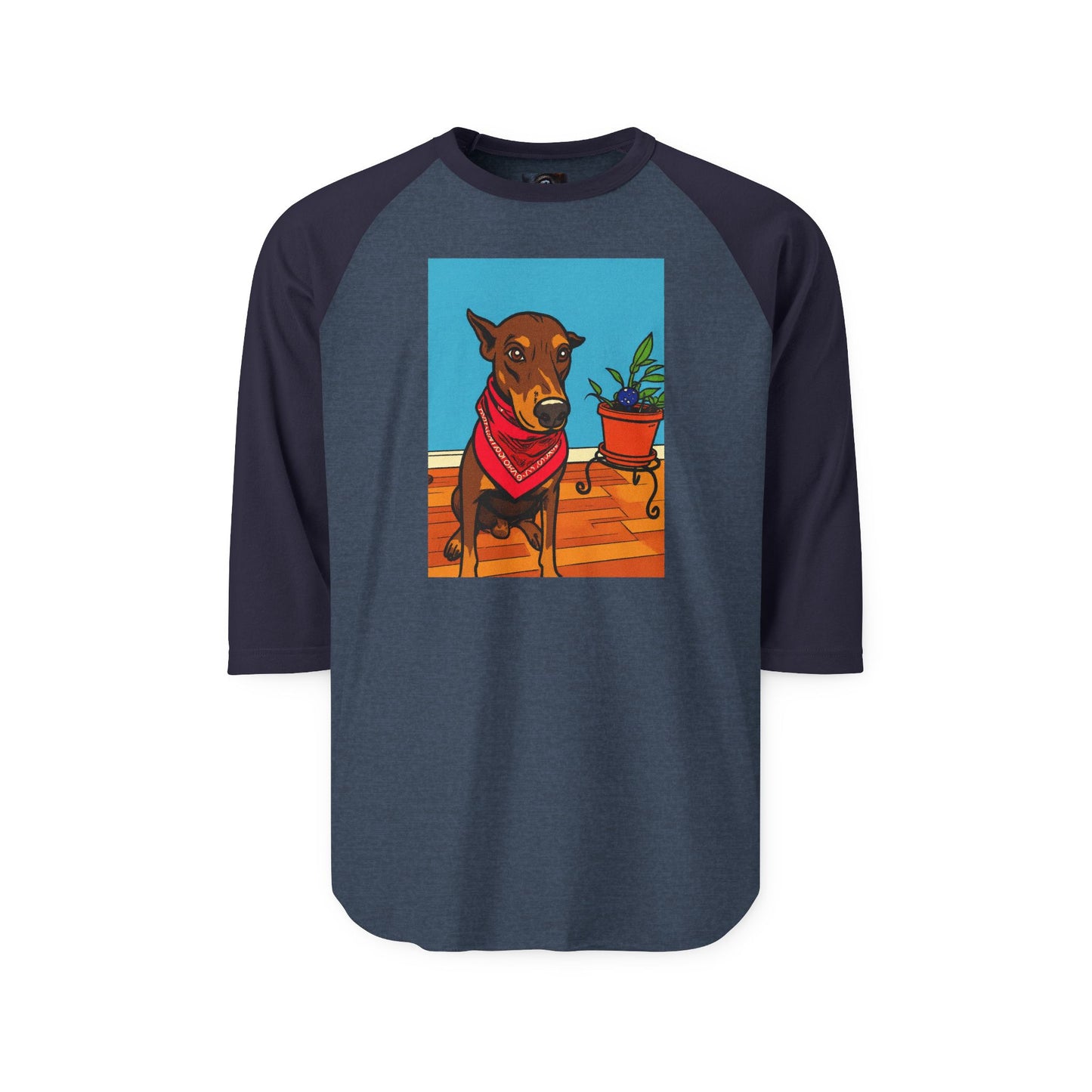 Custom 1 Unisex Three-Quarter Sleeve Raglan Shirt