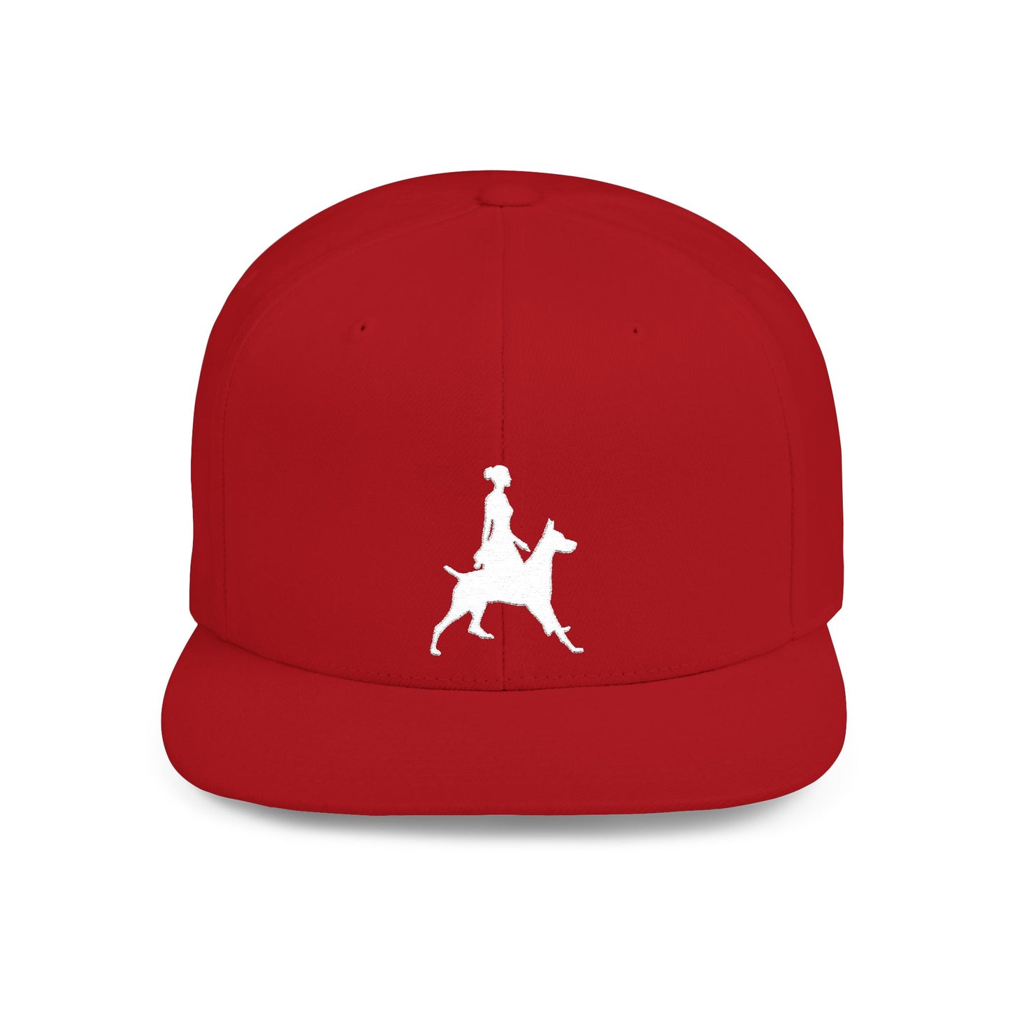Queen 2 Embroidered Flat Bill Snapback