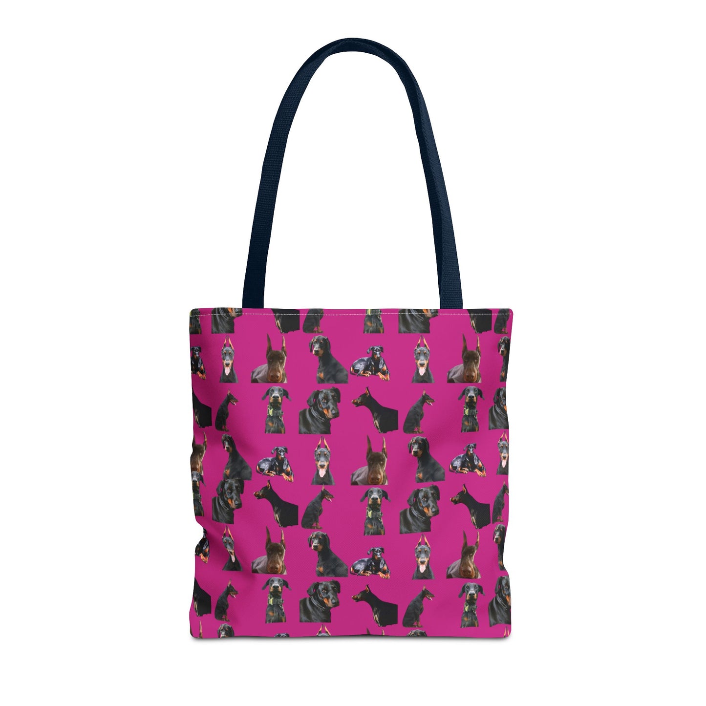 Edition 6 Doberman Model Pattern Pink Tote Bag