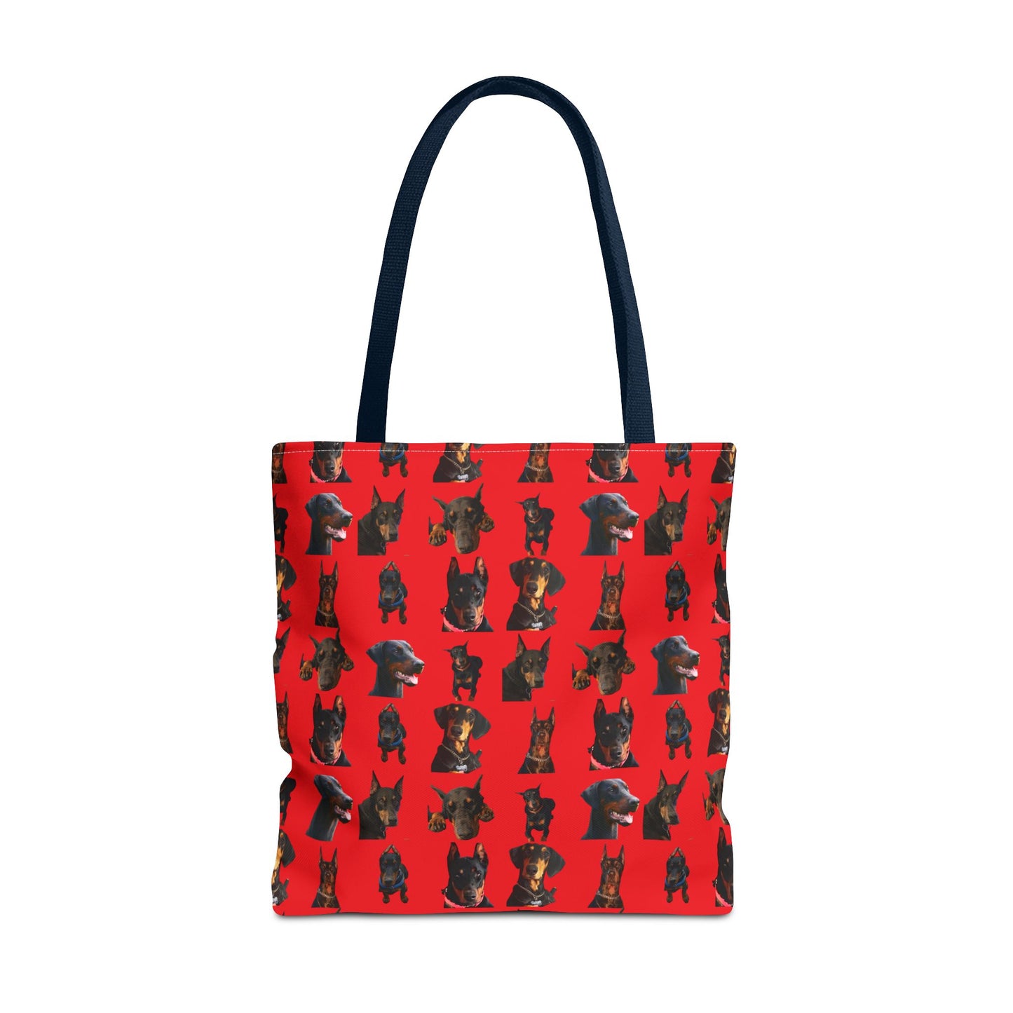 Edition 2 Doberman Model Pattern Red Tote Bag