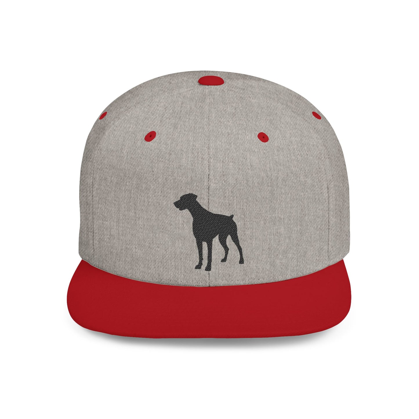 Silhouette 2 Embroidered Flat Bill Snapback