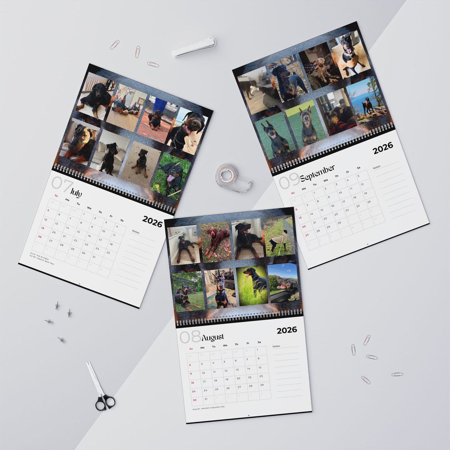 Edition 22 2026 Doberman Calendars