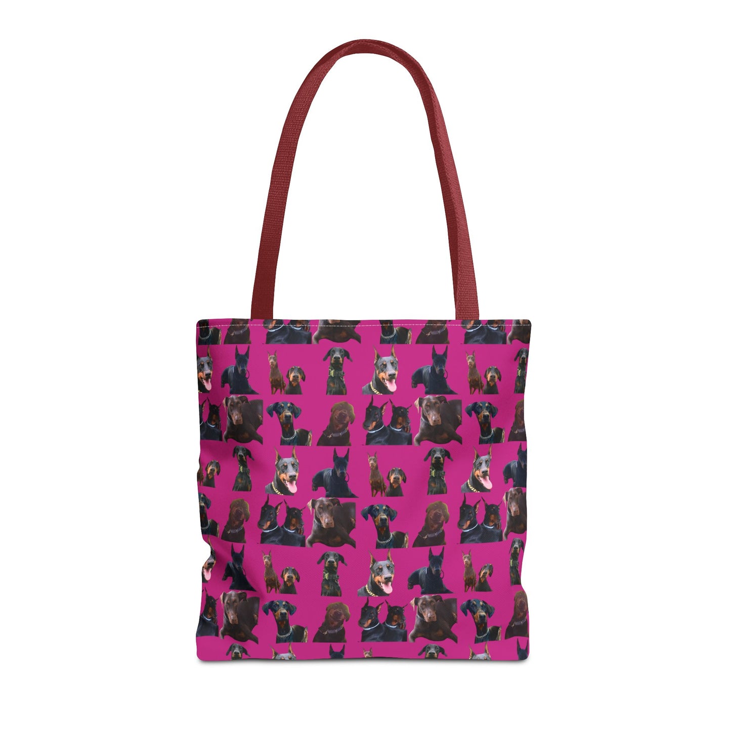 Rdition 5 Doberman Model Pattern Pink Tote Bag