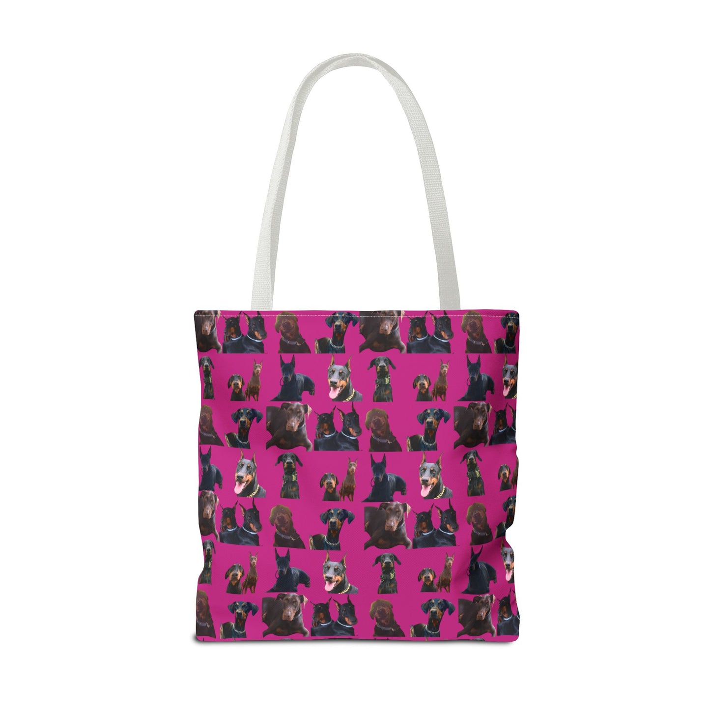 Rdition 5 Doberman Model Pattern Pink Tote Bag