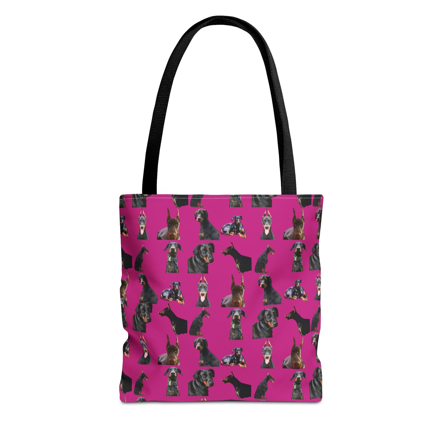 Edition 6 Doberman Model Pattern Pink Tote Bag
