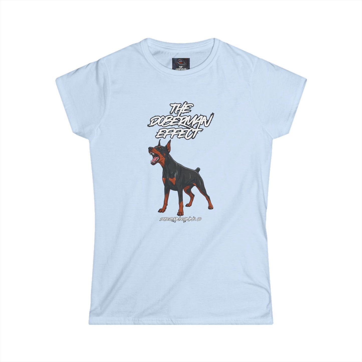 Doberman Effect 1 Women's Softstyle Tee