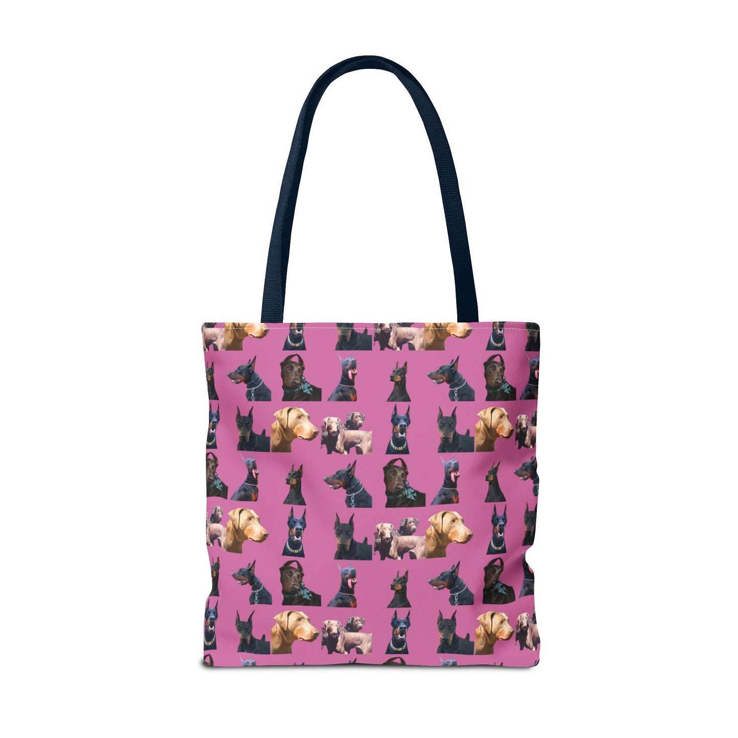 Edition 8 Doberman Model Pattern Light Pink Tote Bag