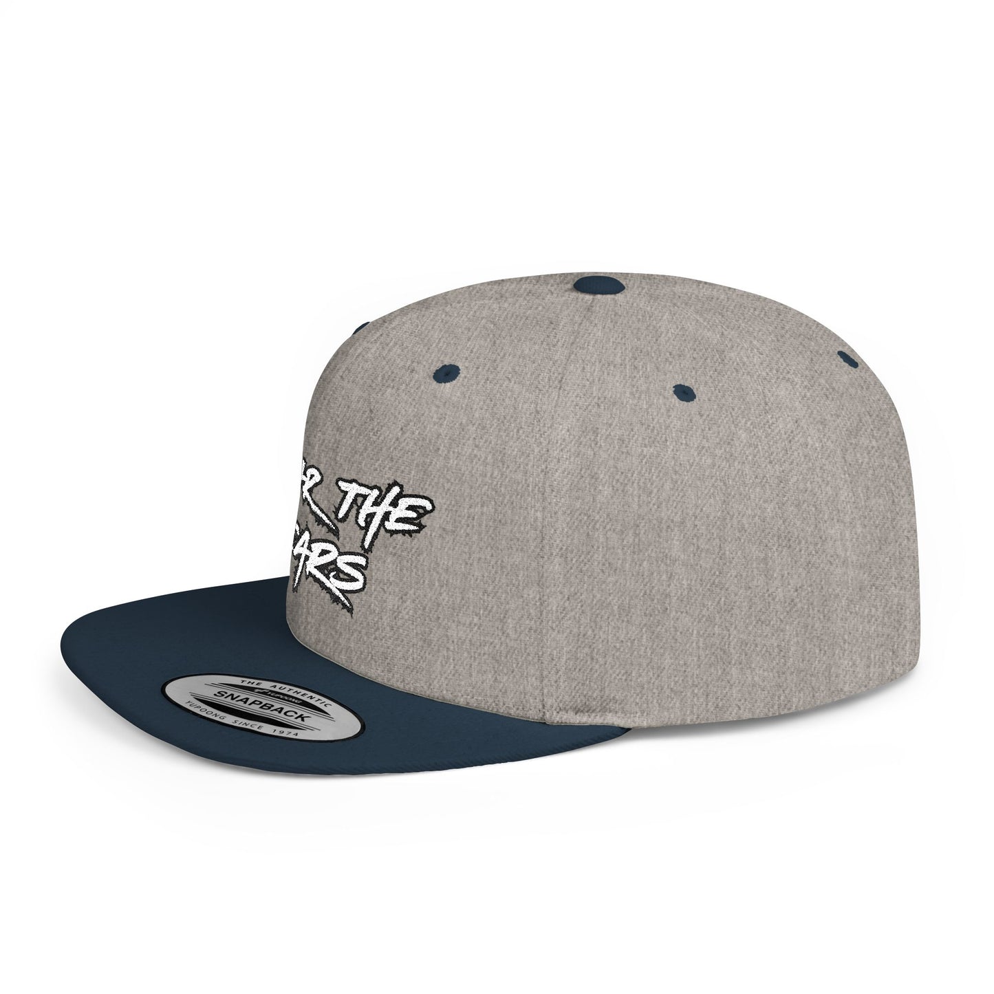 Ears 1 Embroidered Flat Bill Snapback