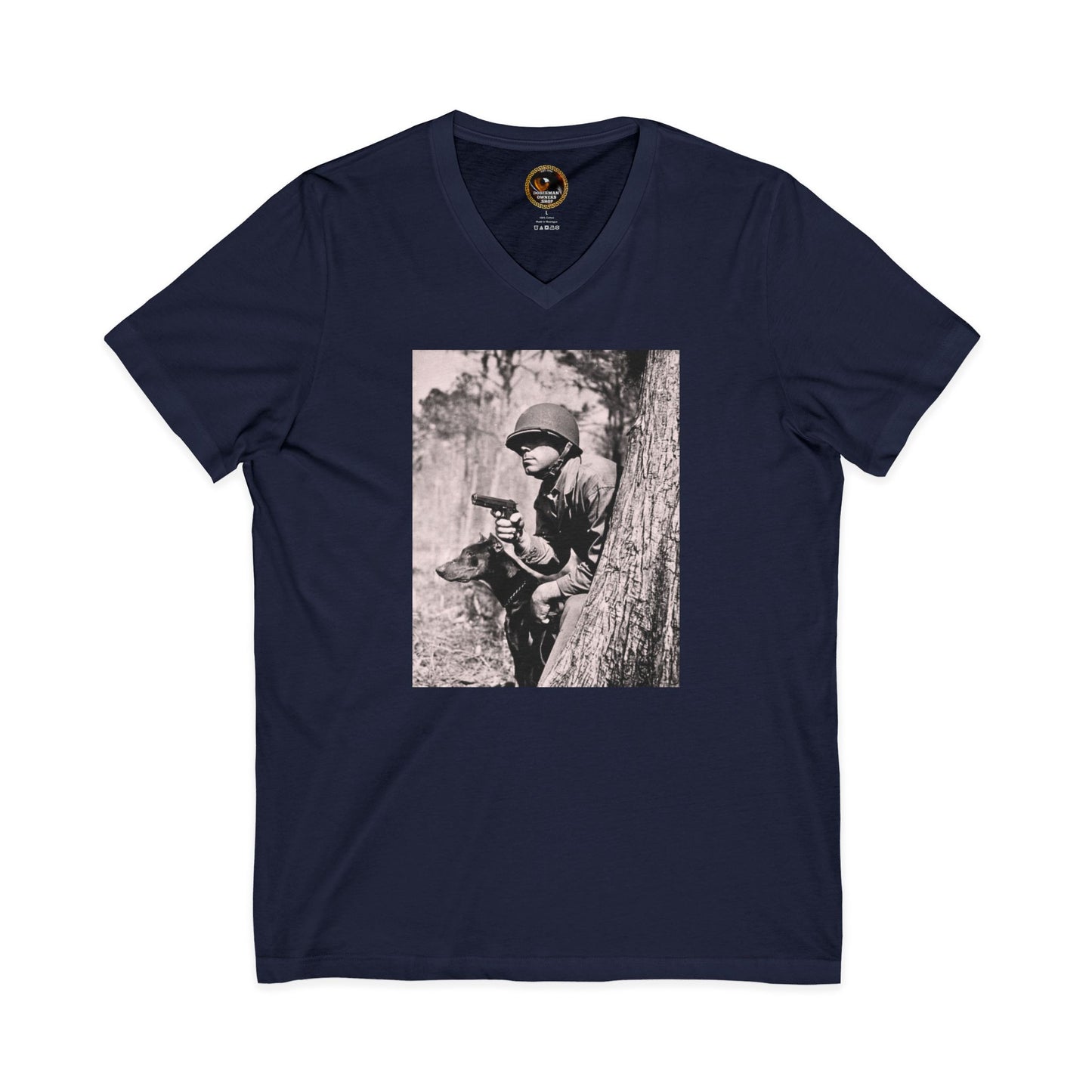 WW 3 Special Edition Private Label Unisex Jersey Short Sleeve V-Neck Tee