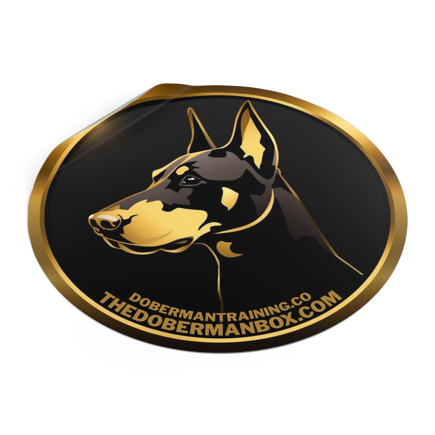 Doberman Decal (thedobermanbox.com)
