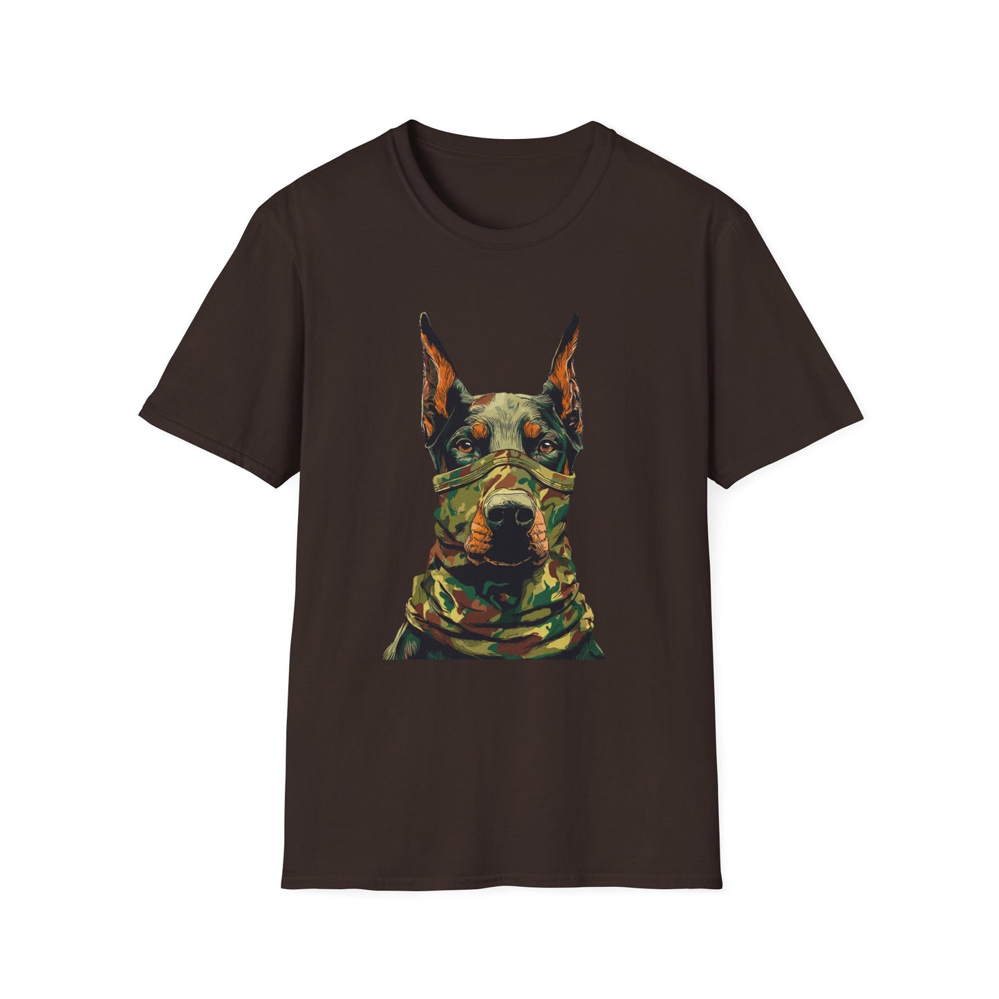 Doberman 4 Portrait T‑Shirt